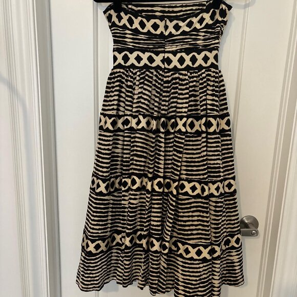 Tracey Reese Anthropologie Strapless A-Line Dress - Picture 8 of 8